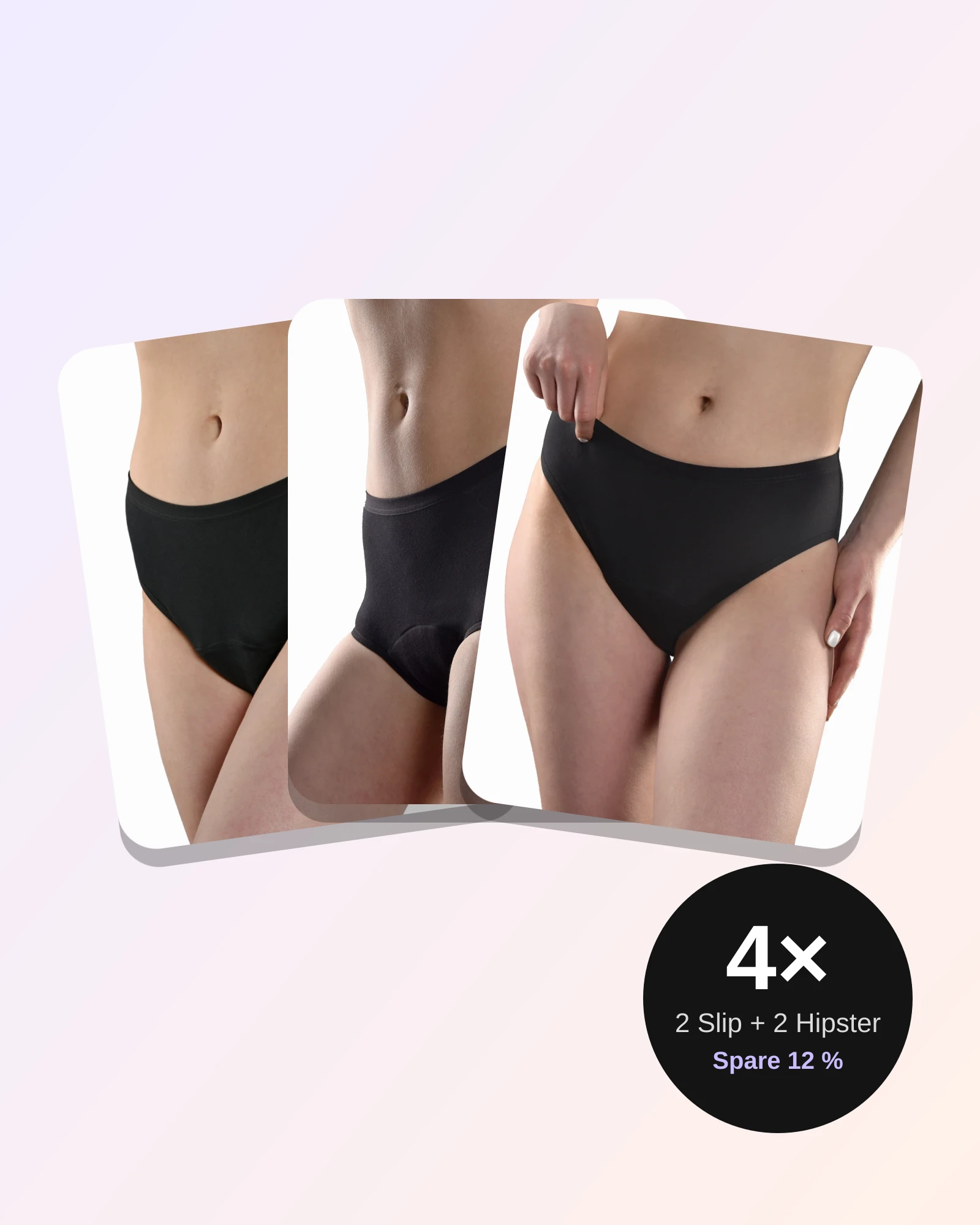 Damen Mix 4er-Pack – Ansicht 1