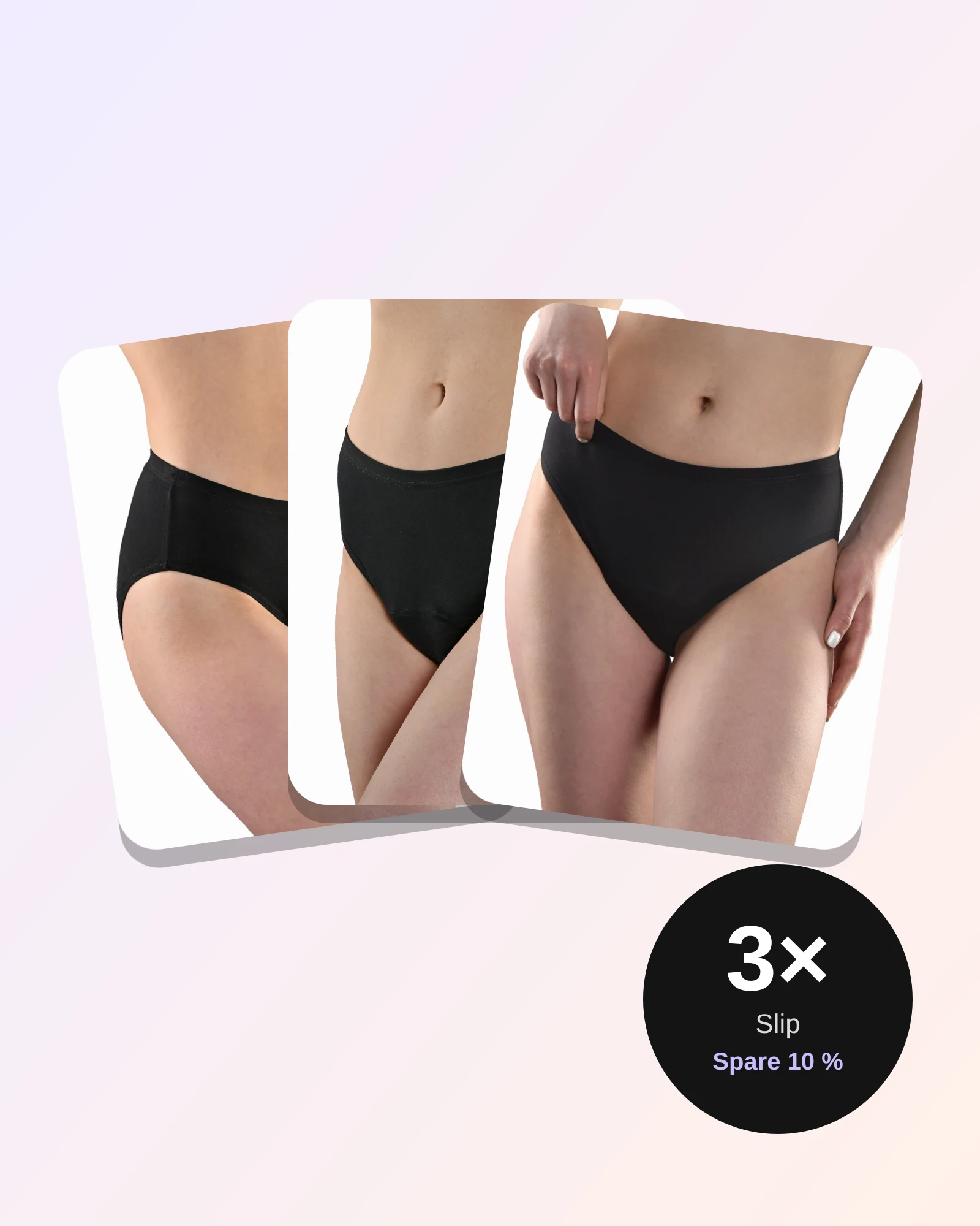 Damen Slip 3er-Pack – Ansicht 1