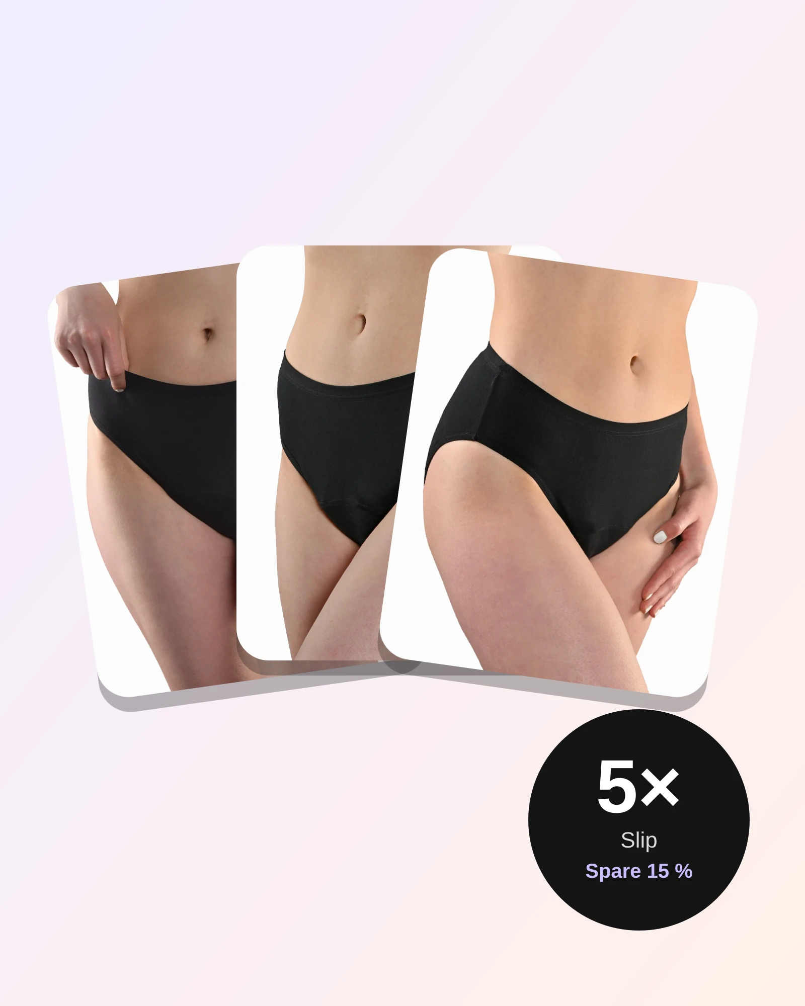 Damen Slip 5er-Pack – Ansicht 1
